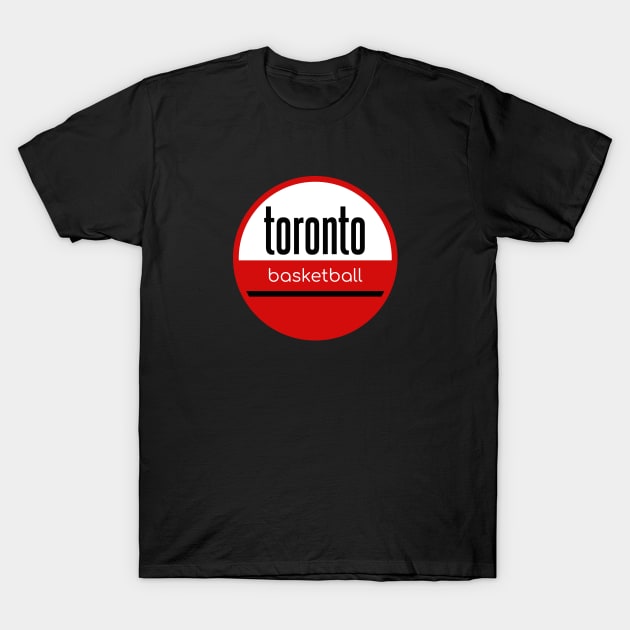 toronto basketball T-Shirt by BVHstudio